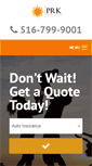 Mobile Screenshot of prkinsurance.com
